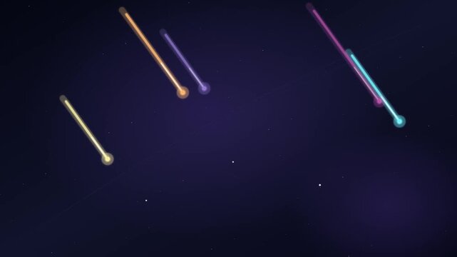 abstract blue background with stars