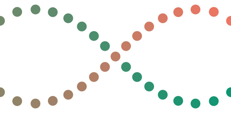 Bold endless loop infinity icon, isolated PNG with transparent background