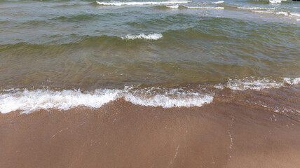 waves on the beach © Ewa