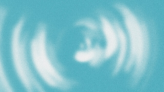 Soft cyan ripple wave pattern with subtle grain texture for soothing background, website banner, and cover presentation.   