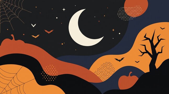  Happy Halloween vector illustration