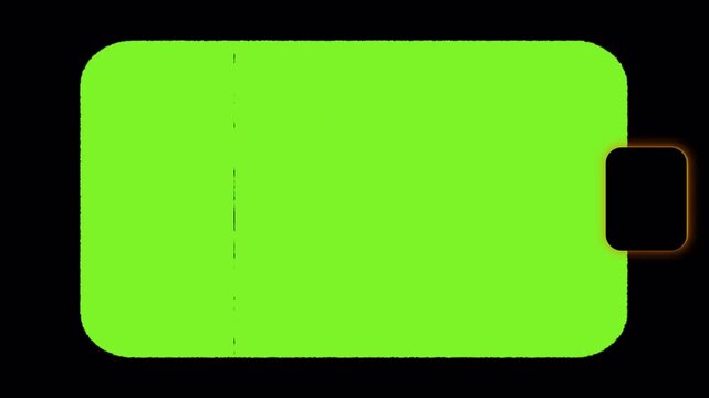 Super 8mm film frame with green screen scrolling vertically 4K