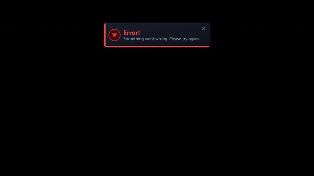 Success and error glassmorphism toast notification cards slide in with animated icons and progress bars in an eight second transparent loop.