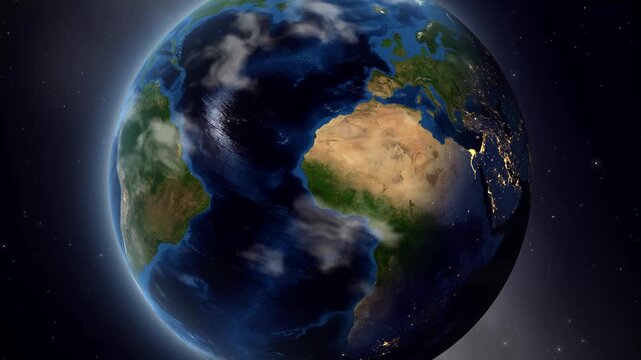 Satellite Zoom into Al Hudaydah Yemen from Earth Orbit