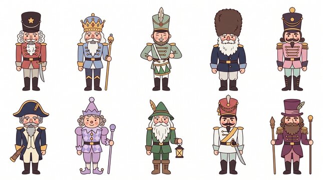 set of nutcracker