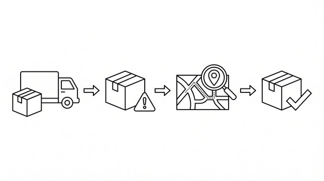 Shipping Exception Resolution Workflow with Delivery Tracking and Verification