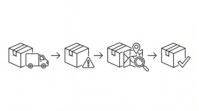 Shipping Exception Resolution Workflow with Delivery Tracking and Verification