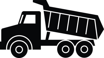 Dump Truck Icon illustration © MDAZAHARUL