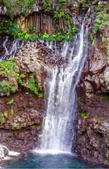 Grand Galet Waterfall, Reunion Island © Bernard