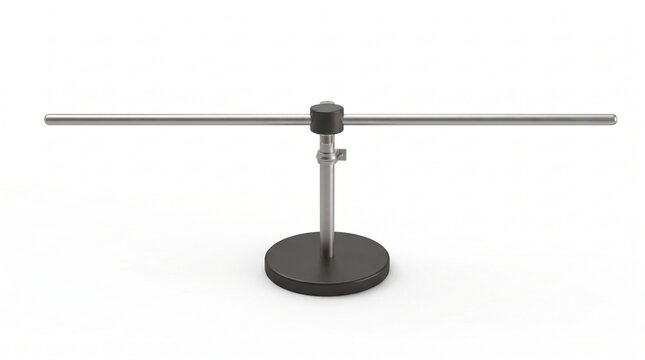 Half Wave Dipole Antenna 3D Illustration on White Background