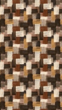 seamless autumn themed pattern in morandi colors vertical background 