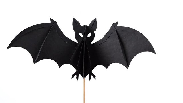 Stick paper bat loop footage. 