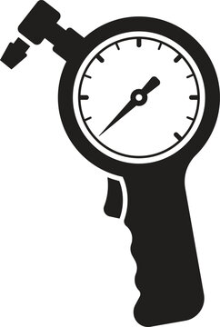 Handheld Tire Pressure Gauge for Automotive Tire Inspection