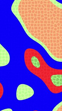 Colorful abstract vector background with mosaic texture and vibrant shapes.