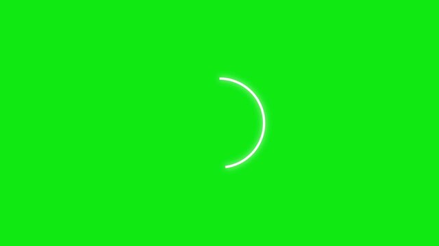 Abstract white line arrow pointing animation with animated arrowhead drawing, rough hand drawn strokes, on green screen background, 4k for creative motion graphics projects.
