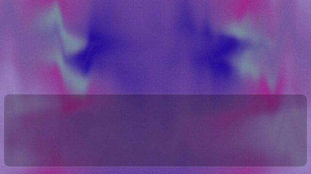 Abstract purple gradient background with dark translucent overlay banner for modern design.