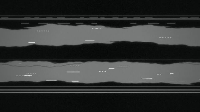 Glitch static noise flickering digital distortion seamless loop
