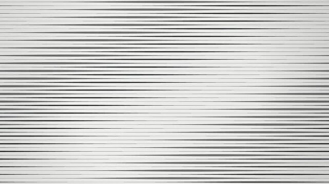 Black tapered lines moving seamless loop motion background