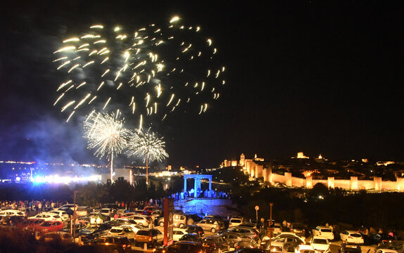 fuegos artificiales en avila