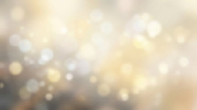 Soft bokeh lights creating dreamy abstract background