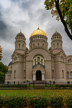 The Cathedral of the Nativity of Christ in Riga, Latvia