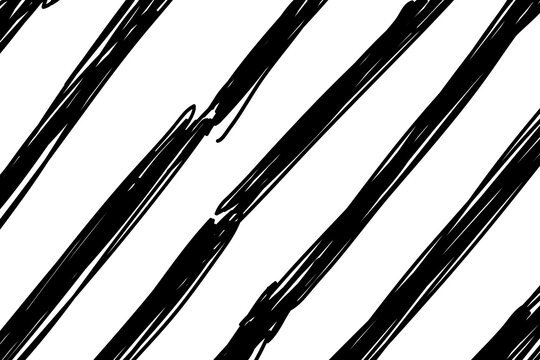Brush pattern png, transparent background, simple ink design