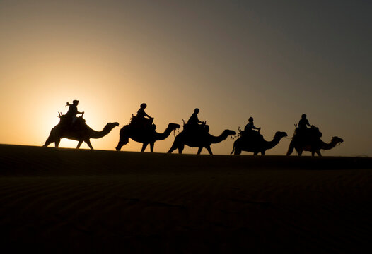 Morocco, Essaouira beach camel trek