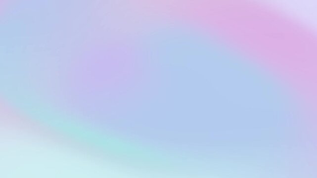Opal pastel holographic gradient flowing softly, lavender iridescent abstract 4K motion background