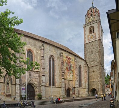 City Parish Church of St. Nilolaus, Merano, Trentino-Alto Adige, Italy