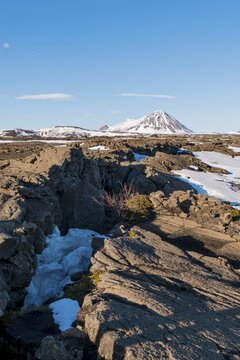 Continental rift between North American and Eurasian Plate, Mid-Atlantic Ridge, Rift Valley, Silfra Fissure, Krafla, North Iceland, Iceland