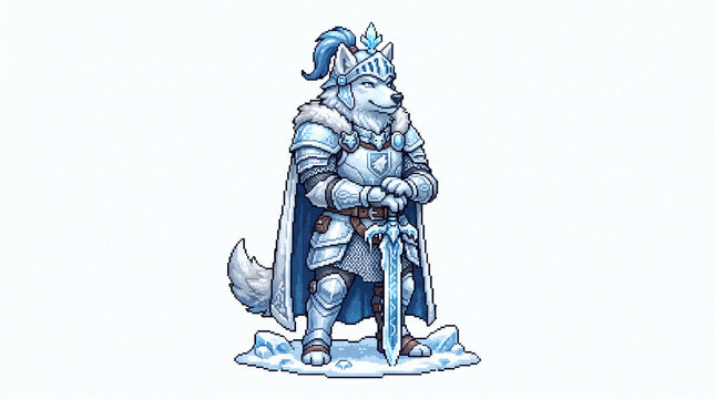Wolf Knight of the Snow