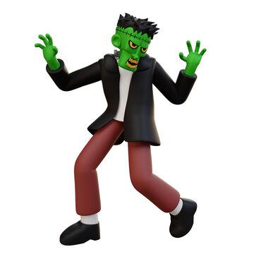 funny cartoon zombie