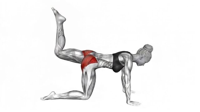 Bent Leg Kickback &ndash; Sculpts and Tones the Glutes