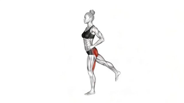 Standing Alternate Glute Kickback &ndash; Glute Activation & Posture