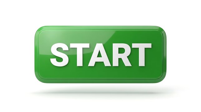 Green Start Button with White Text