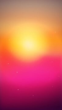 Romantic Sunset Sky Golden Hour Motion Loop.