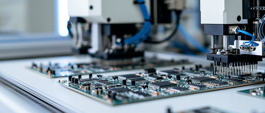 Automated Surface Mount Technology SMT Circuit Board Assembly