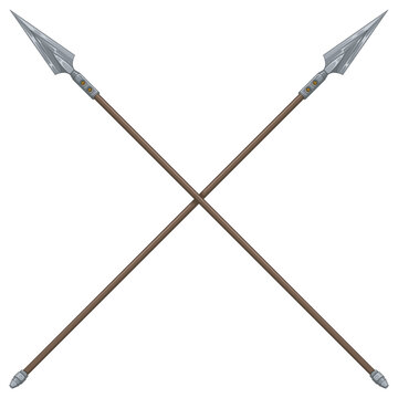 Ancient Battle Spear for Warfare