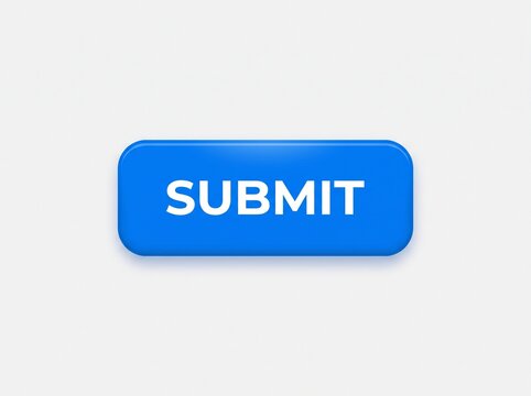 Blue Submit Button With White Text