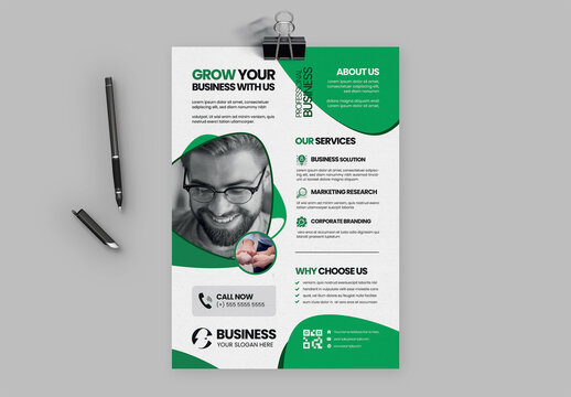 Corporate Business Flyer Template
