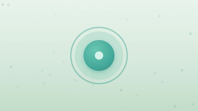 Breathing Circle Pulse Animation for Meditation and Wellness