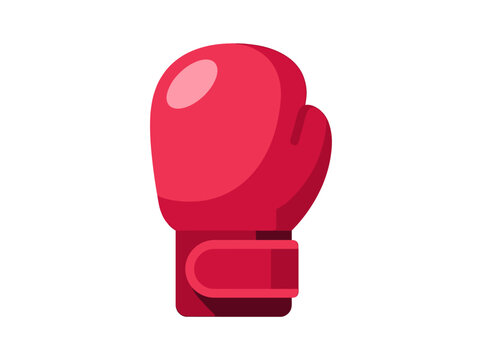 Red Boxing Glove for Sport Training