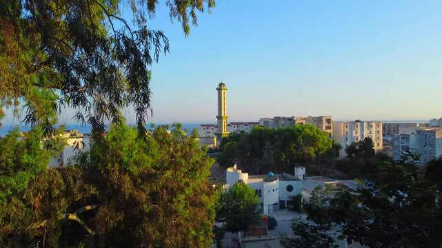 algeria, village, mediterranean sea, africa, north africa, algiers, aerial africa, algeria village, algerian, african village, algeria tourism, aerial, arab, road, arabic, jijel, morning, african.