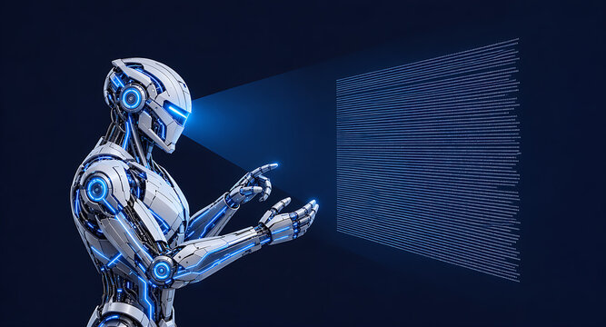 advanced AI robot assistant for enterprise automation and conversational intelligence