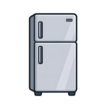 modern refrigerator icon