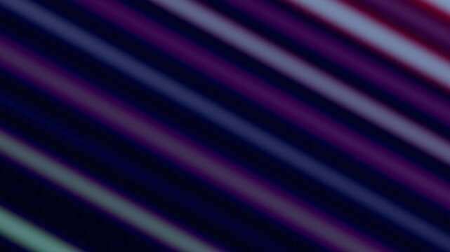 Dark abstract background with colorful blurred diagonal stripes