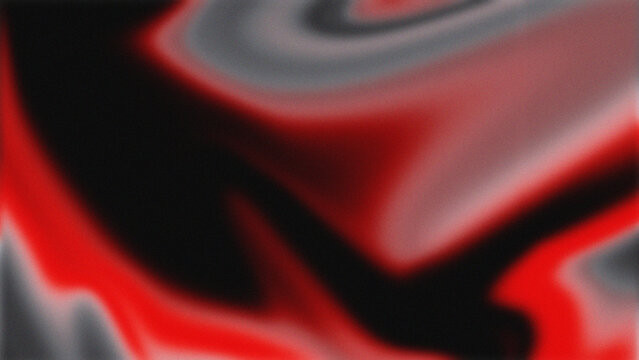 Abstract liquid fluid background, red black metallic wave texture, modern smooth motion surface for modern cover design