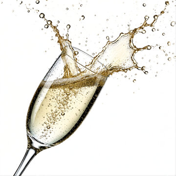 glass of champagne