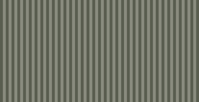 Narrow gray green vertical stripes form a restrained geometric pattern