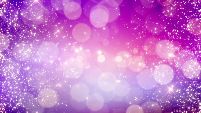 pink purple bokeh glitter particles background